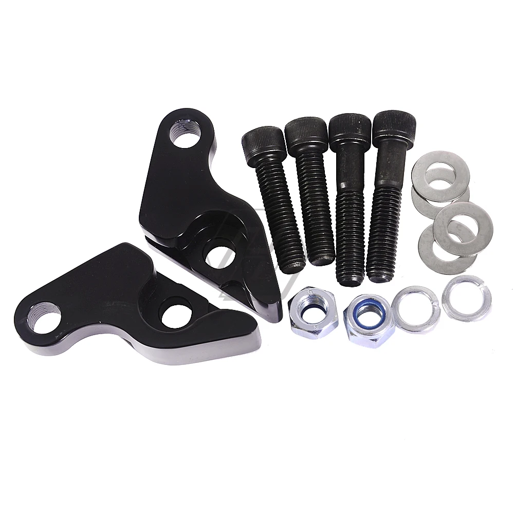 

1" Inch Black Motorcycle Rear Shock Lowering KIT Case for Harley Night Rod Special VRSCDX 2007-2010