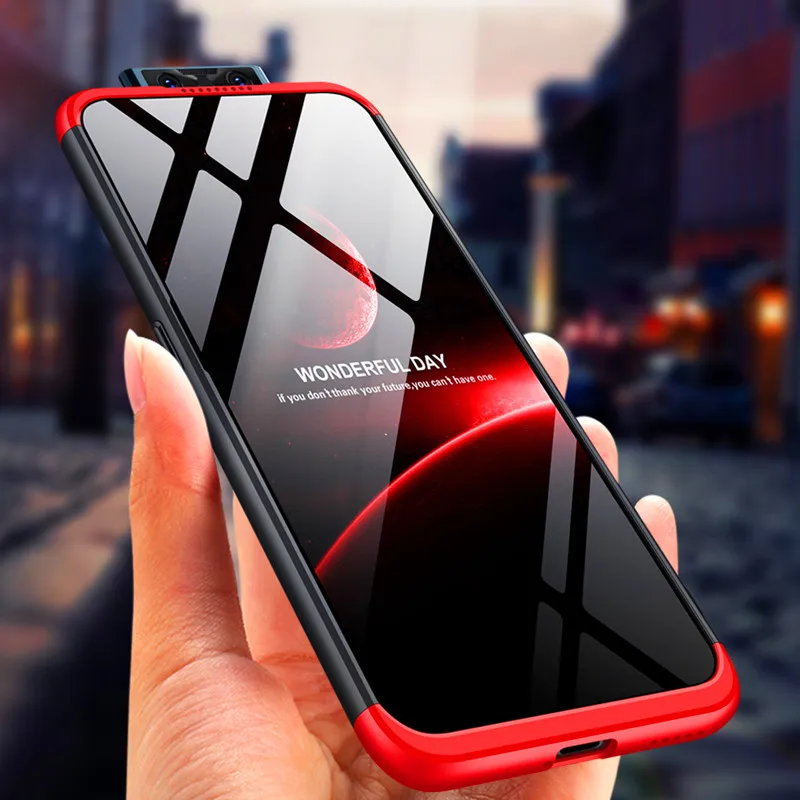 Vivo V17 Pro Чехол VivoV17Pro цветной 360 градусов Полный Матовый Жесткий чехол для V17Pro