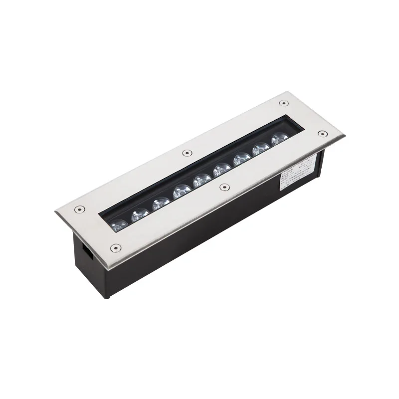 Light, Escadas Enterrado Lâmpada, recesso Quintal Wall Washer, IP67, AC85-265V