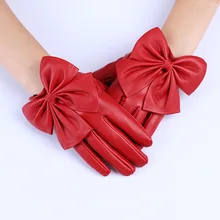 5 пара/лот Подростковая девушка красный черный готический танцевальный костюм в стиле диско Вечерние кожаные короткие перчатки из искусственной кожи