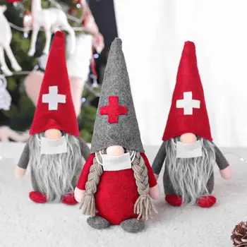 

Christmas Glowing Doll Merry Christmas Decorations for Home Xmas Gifts for Kids Christmas Ornaments Navidad 2020 New Year 2021