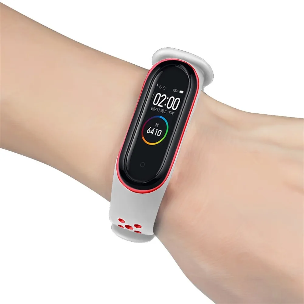 Силиконовые ремни для Xiaomi mi Band 4 xiomi xaomi mi band Band4 сменные браслеты ремни мягкие браслеты новое поступление
