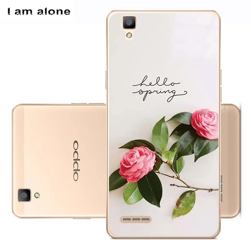 Чехлы для телефонов OPPO F1 A35 5,0 дюймов мягкий мешок TPU мобильный мультфильм Печатный для OPPO F1 A35 крышка - Цвет: Solf TPU HH6