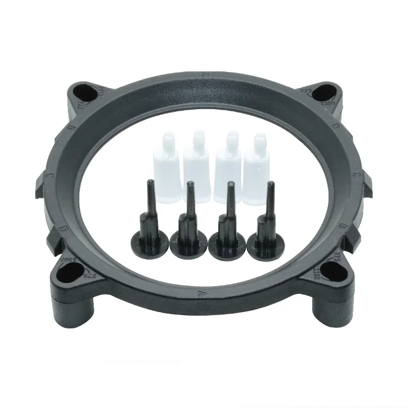 Для гнездо для материнской платы intel LGA 2011 115x1366 cpu cooler кронштейн база cpu fan intall крепление пластиковые стенты рамка