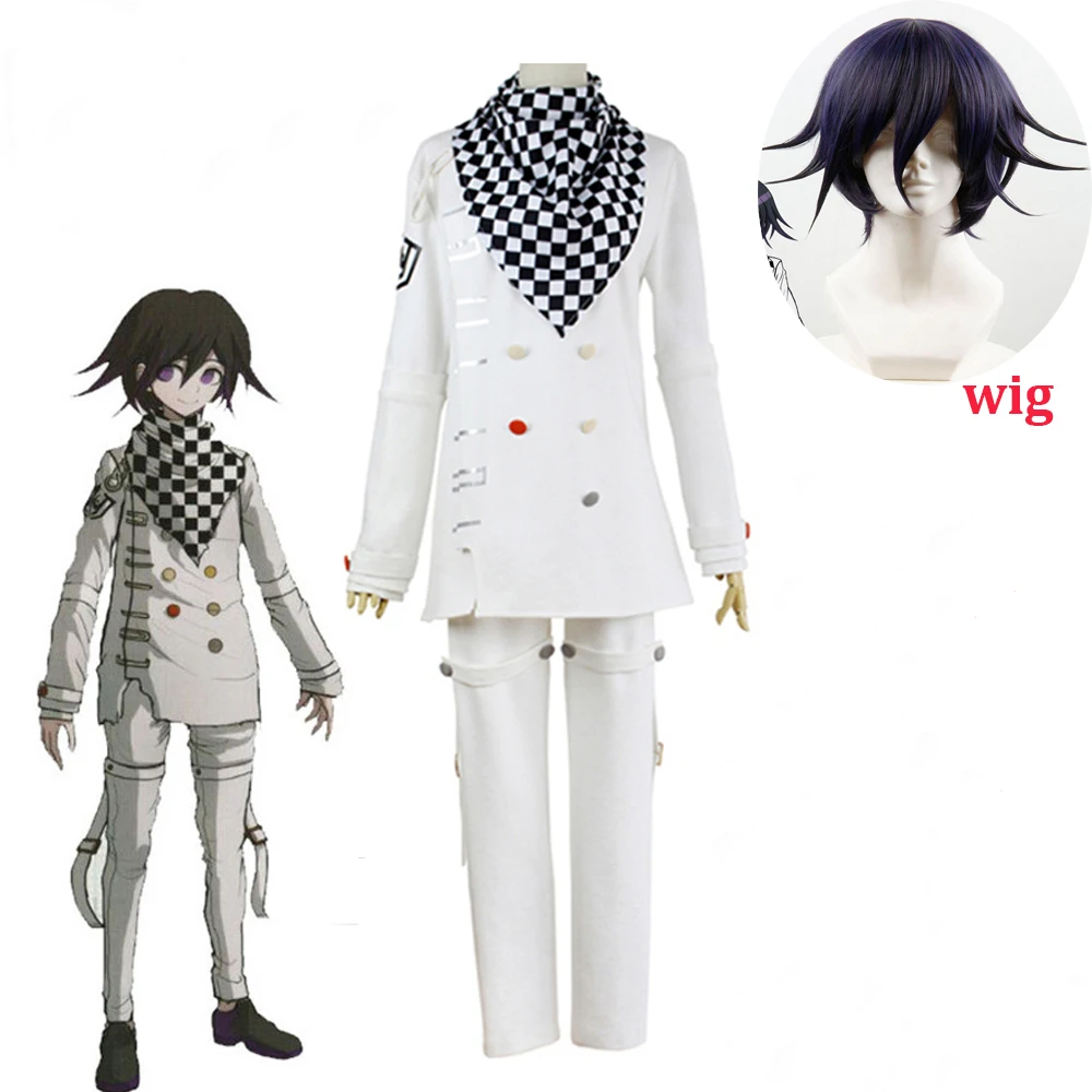 2020 Danganronpa V3 ума kokichi косплэй костюм японского аниме игры Школьная униформа одежда