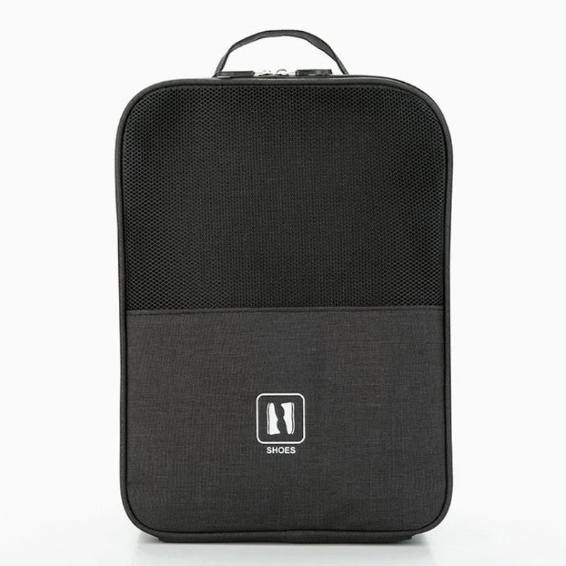3 слоя дорожная сумка для обуви портативный органайзер сумка для хранения для 3 пар обуви можно повесить на багаж NB483