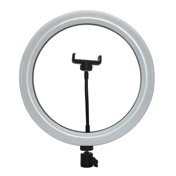 

10 Inch Circular Beauty Live Fill Light Live Lights Selfie Lamp with Mobile Phone Holder Photography Lighting