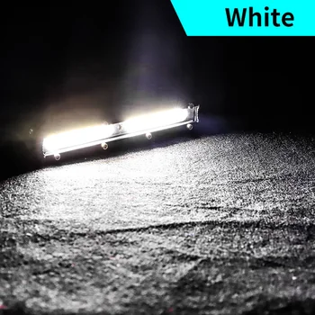 

1Pc 18W Car LED Light Bar Hood Light Bar Bonnet Light Work Light Flood Light Offroad Work Lamp For Wheel Loader Truck Tractor
