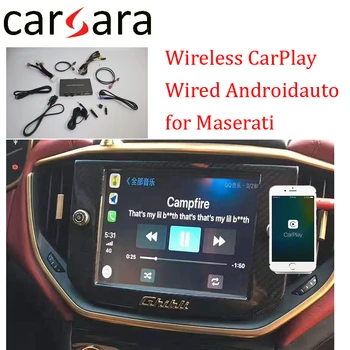 

Wireless Carplay For Maserati Ghibli Quattroporte 2014 2015 2016 Android Auto Apple Carplay Module Box Car Accessories