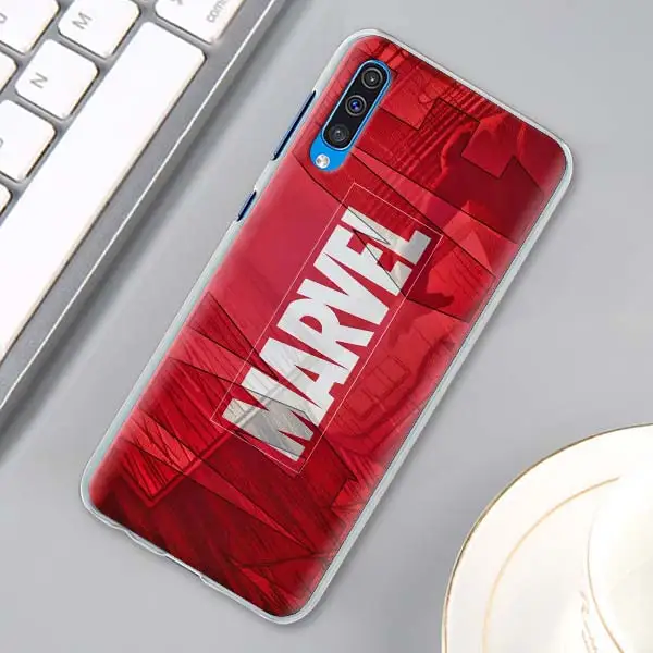 Марвел Супергерои из “Мстителей” телефонные чехлы для samsung Galaxy A10 A20e A30 A40 A50s A60 A70 A80 A6 A7 A8 A9 в твердом переплете - Цвет: H05