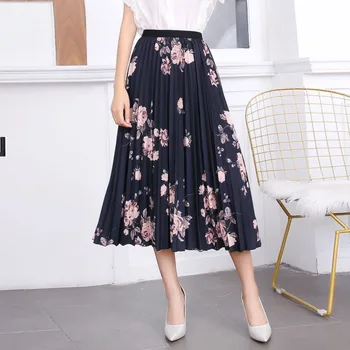 

Sexy SKirt Women Summer Fashion Loose Comfortable Casual Bag Hip Skirt Butterfly Print Long Skirt юбка лето 2020 mujer faldas