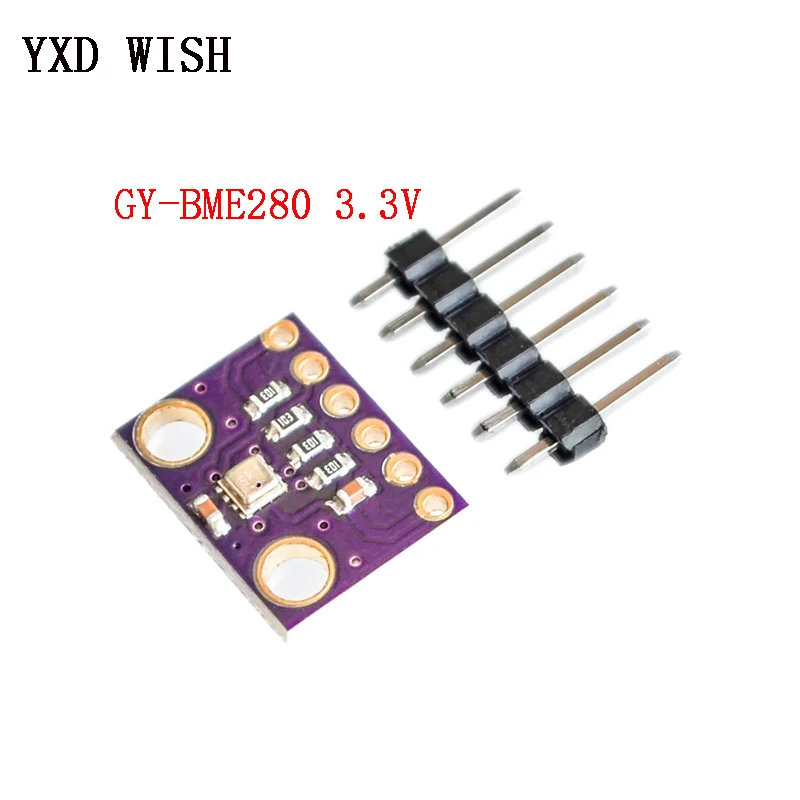 Iec SPI BME280 3,3 В цифровой атмосферный датчик высоты Давления DC Высокая точность GY-BME280 3,3 в атмосферный модуль для arduino