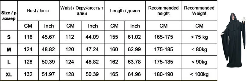 Средневековый костюм для мужчин винтаж Ренессанс монах Косплей клобук Friar Priest с капюшоном халат Плащ накидка одежда