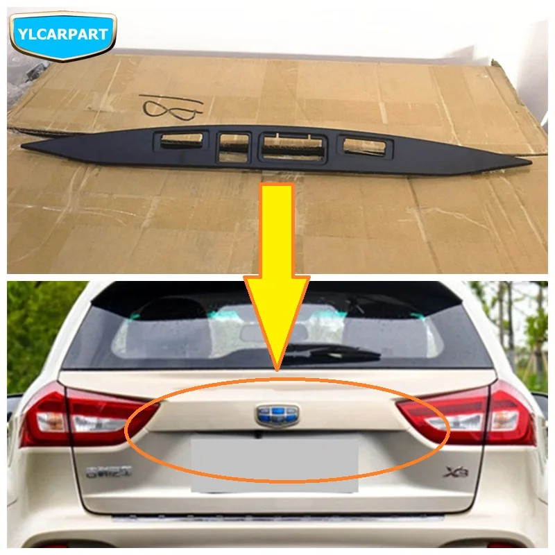 

For Geely Emgrand X3,GX3,Car trunk licsen plate light seat