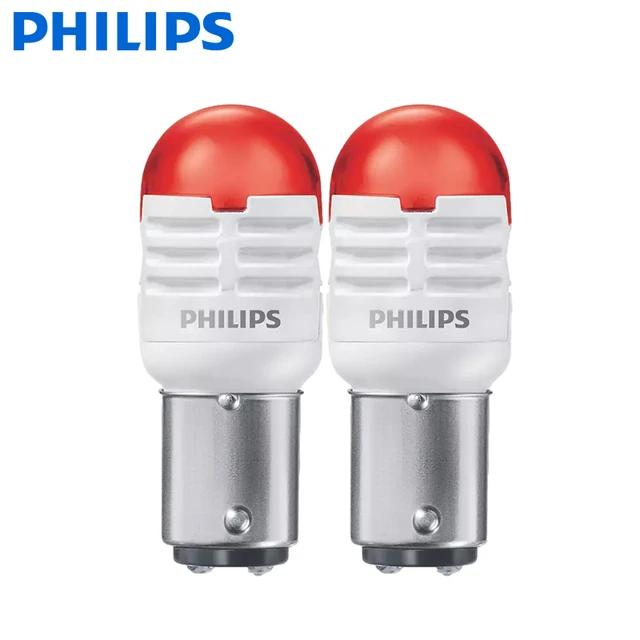Kollegium Overskyet sirene Philips ultinon pro3000 s25 p21/5w bay15d 12v  11499u30rb2,方向指示器およびテールライト用の赤い電球,2個 _ - AliExpress Mobile
