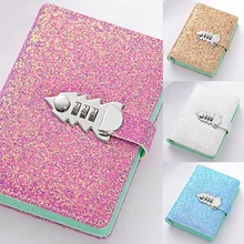 А5, ПУ бумага, милый цветной блокнот с обложкой, персональный журнал, пароль, блокнот, офисные и школьные принадлежности, дневник, книга, студенческие подарки