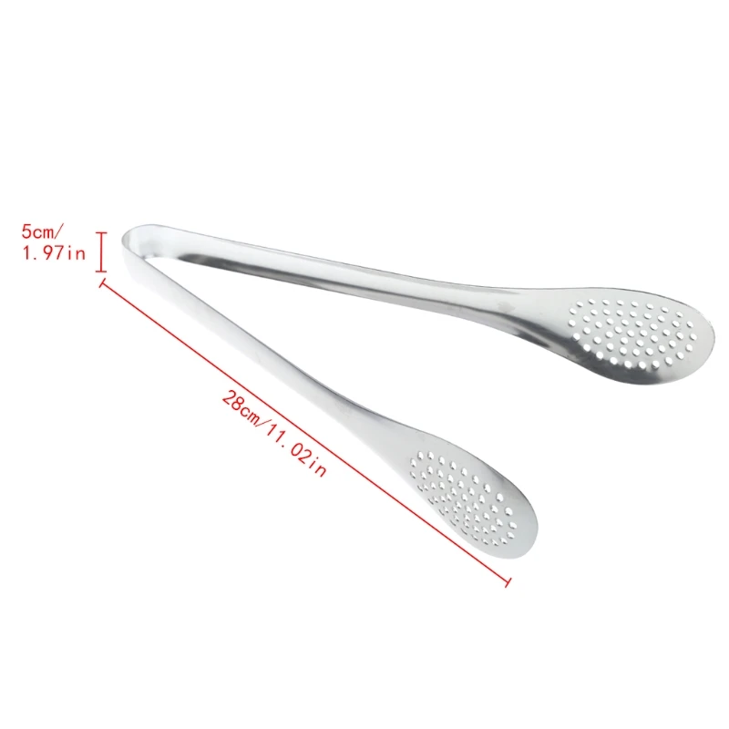 12 " /9"/1" Нержавеющая сталь салат кухня Tong приготовление, Выпекание, барбекю пищевой зажим - Color: 12