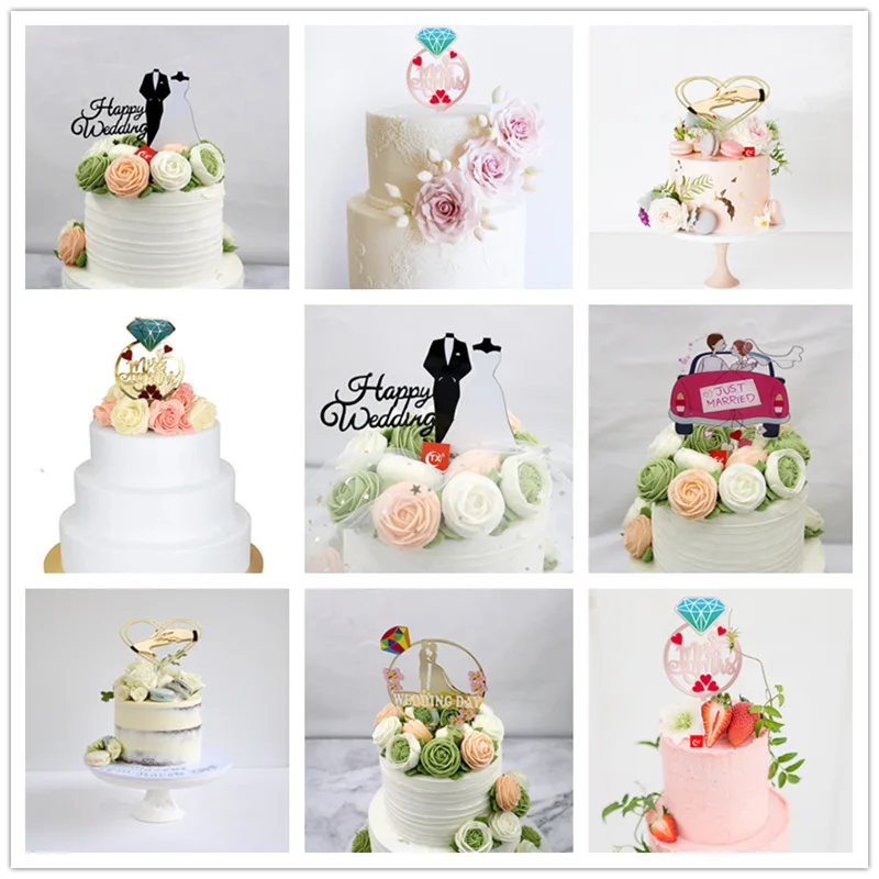 Breling Striscione pre-infilato con scritta Happy Engagement Glitter
