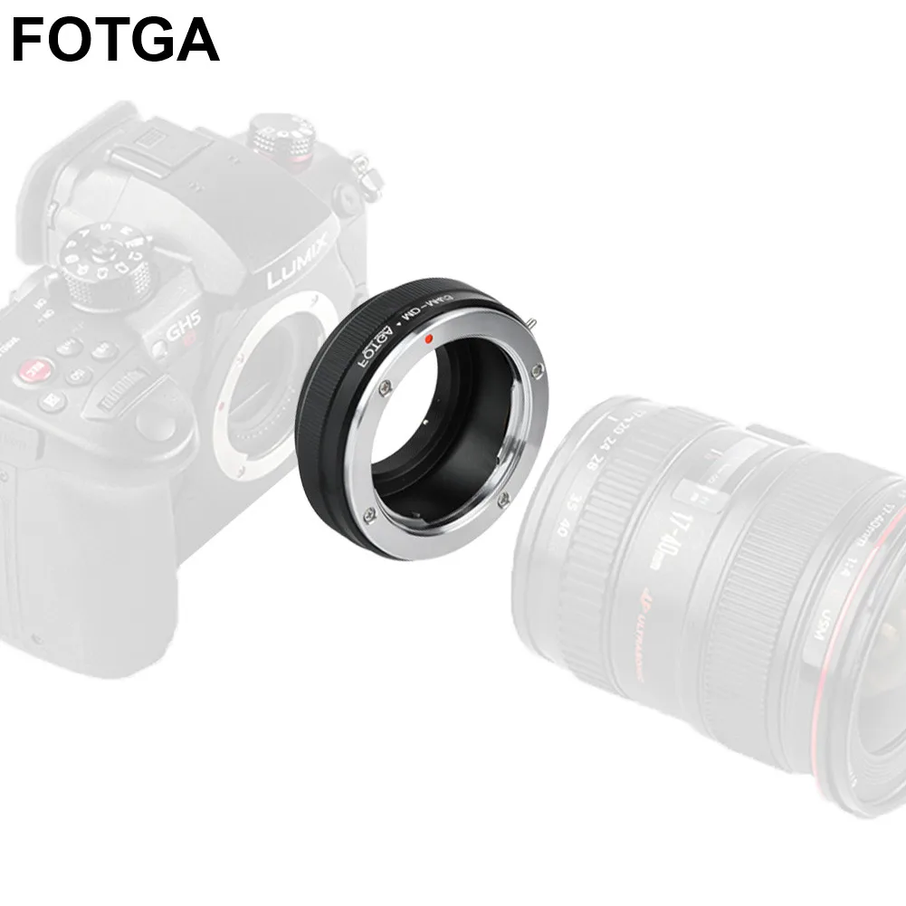FOTGA металлическое кольцо-адаптер для объектива MD для объектива Minolta MD, подходит для камеры Olympus M4/3
