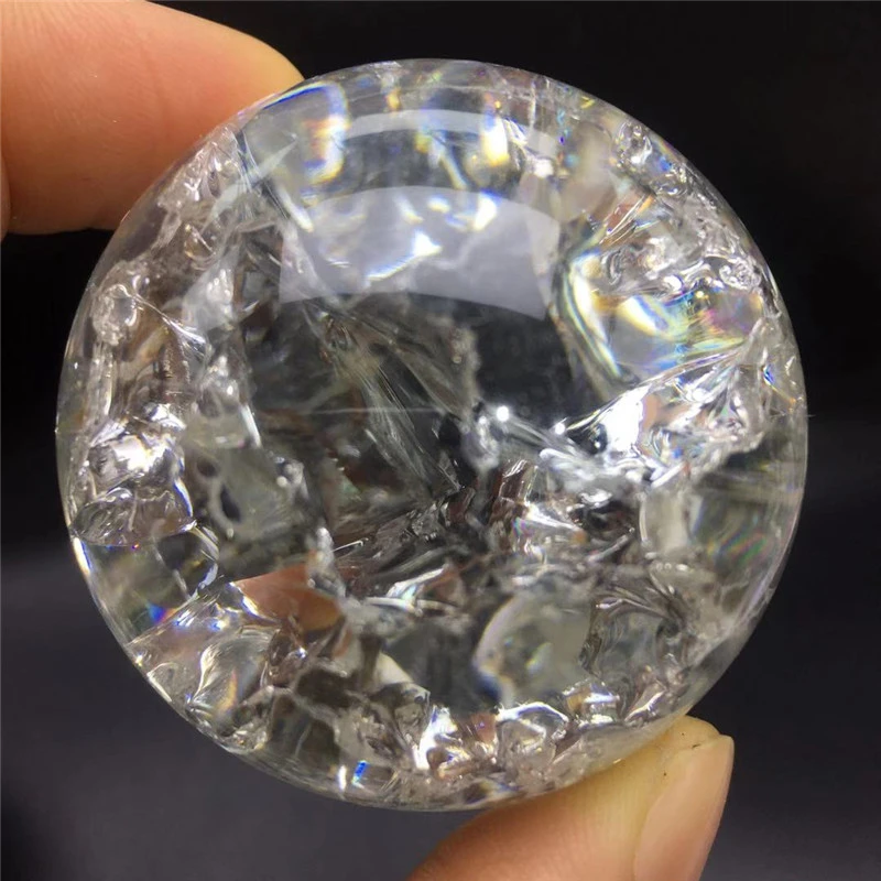 風水クリスタルアイスクリスタルクラックボール ガラス玉 噴水 加湿器 Stones Aliexpress