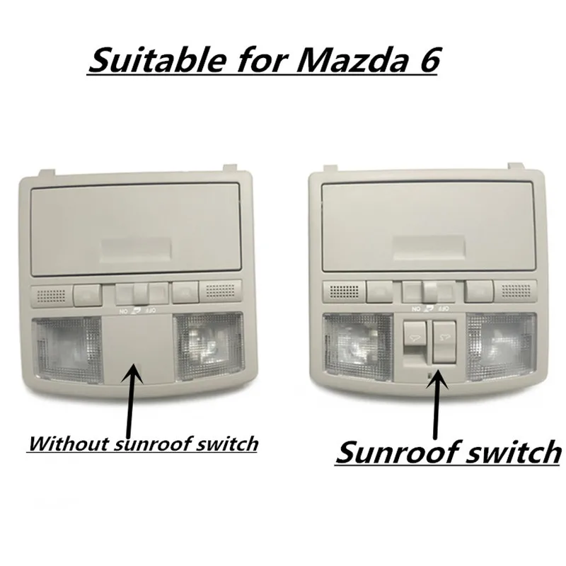 

Suitable for Mazda 6GH Mazda CX-9 indoor ceiling light sunroof switch ceiling glasses box reading lampshade assembly