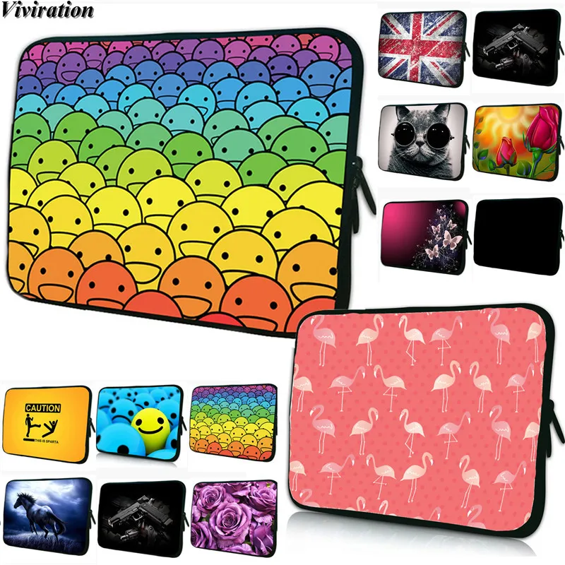 New Laptop Case For HP Apple iPad Macbook Pro Retina 13 15 15.6 12.9 13.3 Notebook Cover 17 14 11.6 10 10.1 7" Netbook Pouch Bag