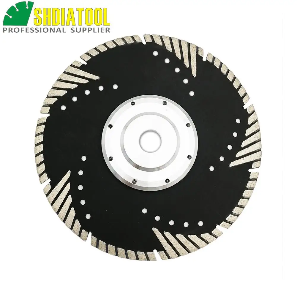 9" Diamond saw Blade for multi purpose with 22.23MM FLANGE 230mm Hot pressed Diamond turbo Blade with Slant protection teeth