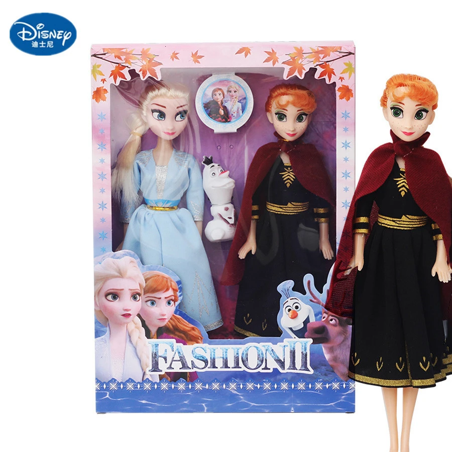 Дисней аниме Холодное сердце 2 игрушка Кукла Эльза игрушки Анна подвижная