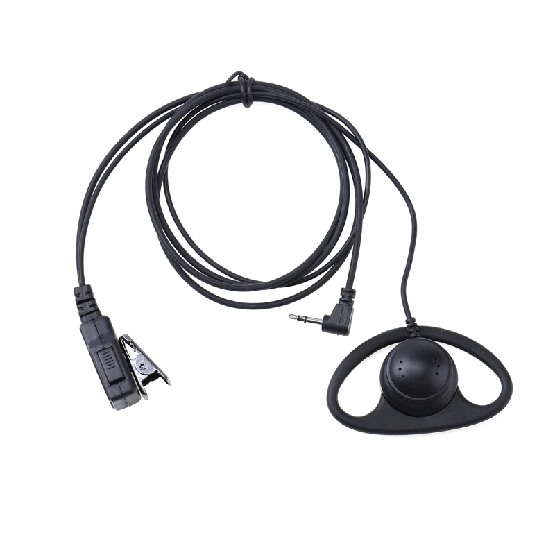 Microfono Ptt Per Cuffie Di Sicurezza Con Auricolare A Forma Di D Per Motorola Talkcirca Tlkr T92 H2O T42 T62 T82 Radio Bidirezionale Estrema