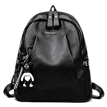 Стиль рюкзак женский корейский стиль Универсальный PU кожаный тренд заклепки рюкзак модная повседневная школьная сумка дорожная сумка