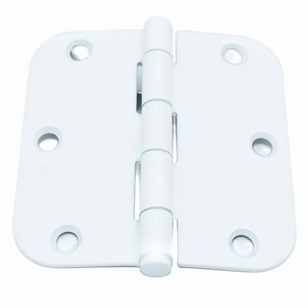 White Metal Hinges Butt Hinges Cabinet Decorative Door Closet Hinge Folding Box for Cabinets Wooden Cases