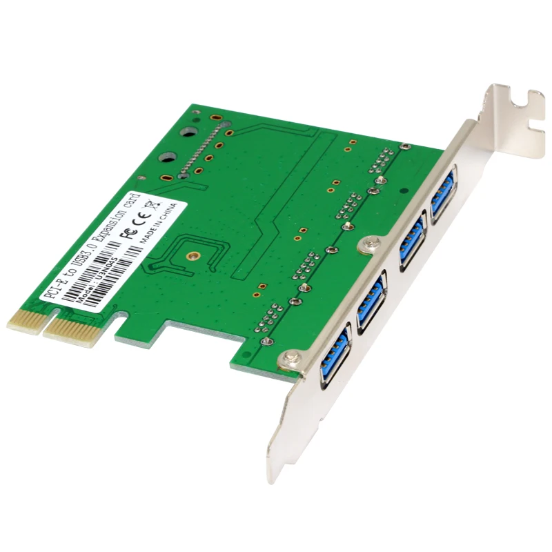 4 Порты USB 3,0 PCIe PCI Express карты расширения PCI-E на USB3.0 адаптер конвертер карт для PCI-E x1 x4 x8 x16 слот компьютер ПК