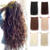 AISI BEAUTY Long Clips in Hair Extension Synthetic Natural Hair Water Wave Blonde Black Brown Red 22 1