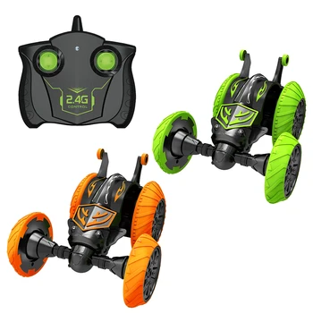 

Remote Control Truck 2.4G Anti-interfere 360 Degrees Tumbling Stunt Car Four-wheel Drive Off-road RC Vehicle In Stock