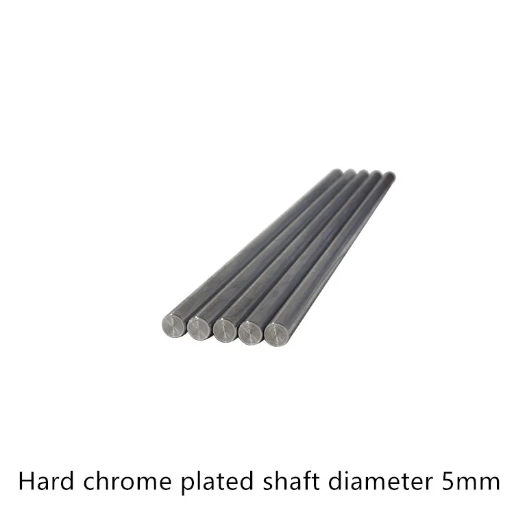 3D printer rod shaft WCS 5mm linear length 500mm chrome plated guide rail round