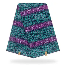 Анкара ткань настоящий воск Высокое качество Новая африканская ткань с принтом ткань африканская хлопок 6 ярдов восковой ткани