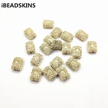 

New arrival! 18x14mm 320pcs Solid Acrylic Hot stamping Rectangle-shape beads for Necklace,Earrings parts,hand Made Jewelry DIY