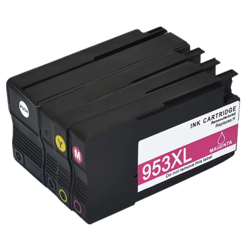 4Pk совместимый чернильный картридж 953 953Xl для струйного принтера Hp Pro 7740 8210 8218 8710 8715 8718 8719 8720 8725 8728 8730 8740 принтер для Hp953