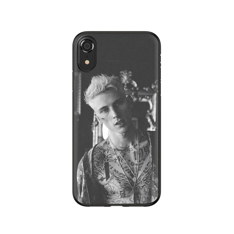 B3 EWAU машина пистолет Келли MGK силиконовый чехол для телефона iPhone 5 5S SE 6 6s 7 8 Plus X XR XS 11 Pro Max - Цвет: B3