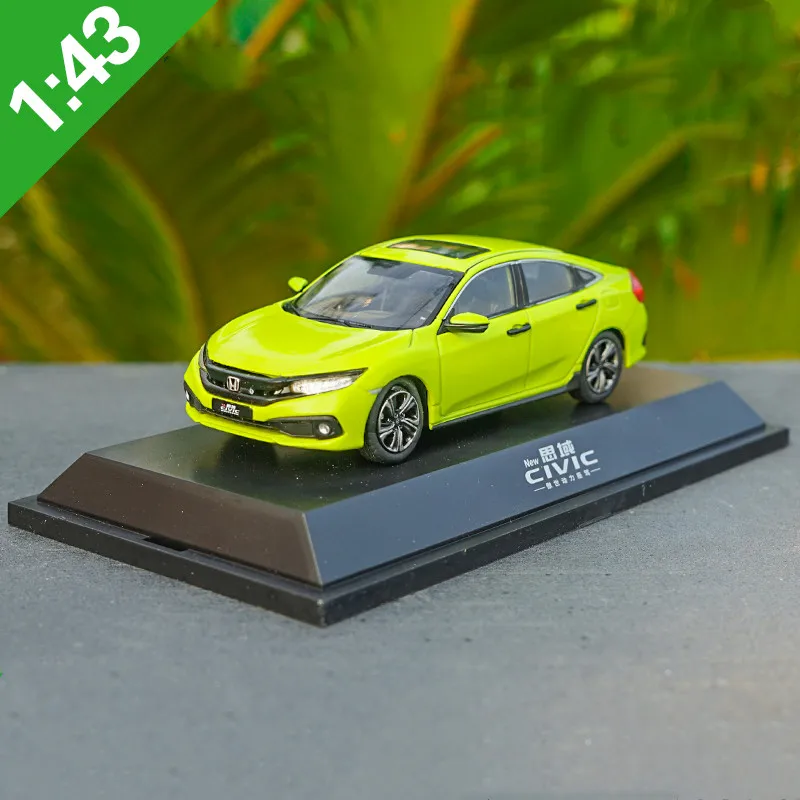 Высококачественная оригинальная модель 1:43 Honda Civic 2019 из сплава имитация