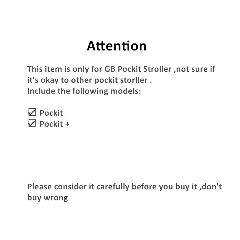 Baby Strollers vintage ALWAYSME Pocket Stroller Seat Liner  For gb Pockit ,Pockit + Plus baby girl stroller accessories