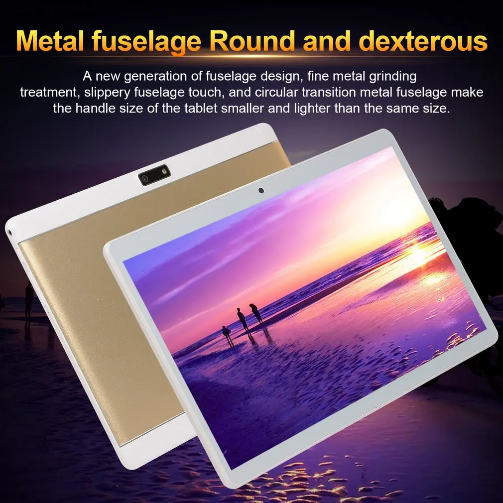 10.1 Inch Tablet tablet PC Android 8.10 Version Super tablets Ram 6GB Rom 64GB WiFi GPS 10.1 tablet