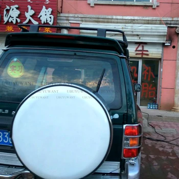 

For Mitsubishi PAJERO V33 Spoiler 2001-2005 ABS spoiler car tail wing decoration rear trunk spoiler for pajero v33