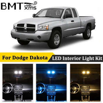 

BMTxms 12Pcs Canbus No Error Auto LED Interior Map Dome Trunk License Plate lamp light Kit For Dodge Dakota 1997-2010