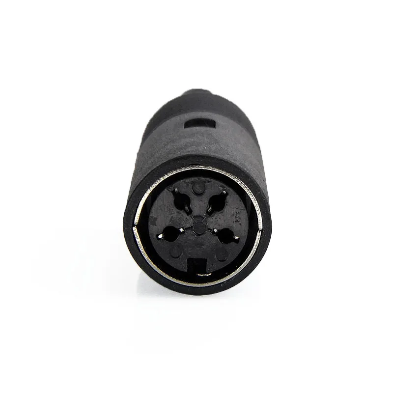 3 pcs/lot 3/4/5/6/7/8 Pin JR3970 DIN S-Type Male And Female Power Plug Connectors Cold Pressure Jack Solderless Plastic Keyboard