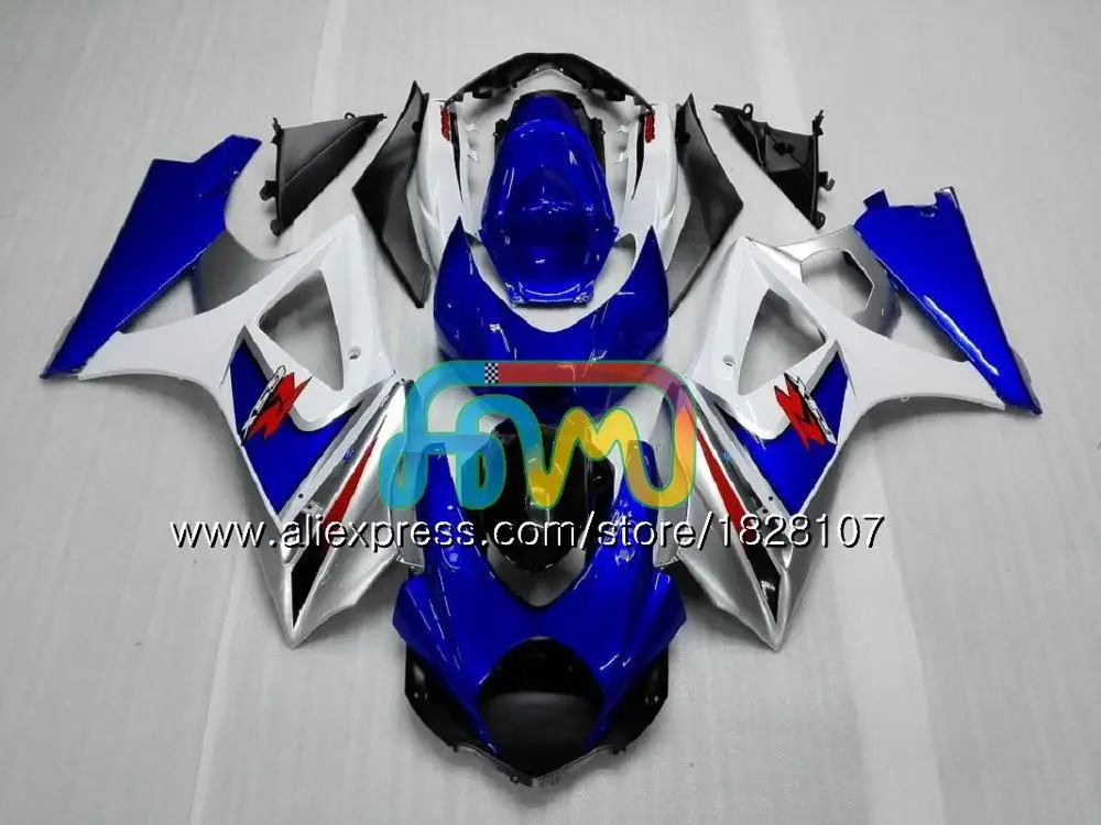 No. 12 Корпус+ бак для SUZUKI желтый blk GSXR1000 CC GSXR-1000 K7 GSXR 1000 1000CC 99BS. 114 GSX-R1000 GSX R1000 07 08 2007 2008 обтекатель - Цвет: No. 12