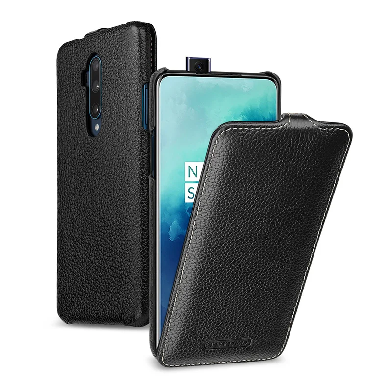 Деловой флип-чехол для телефона Oneplus 7T Pro из натуральной коровьей кожи, защитный чехол для Oneplus 7T 7TPro ручной работы, дизайнерская сумка