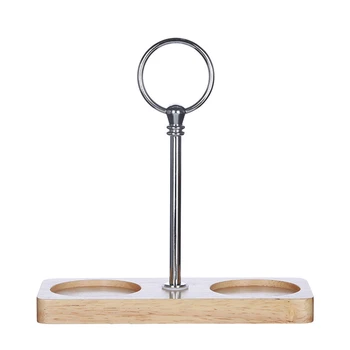 

With Handle Portable Storage Tray Salt Jar Kitchen Tool Restaurant European Style Pepper Shaker Stand Safe Wooden Odor Free Home