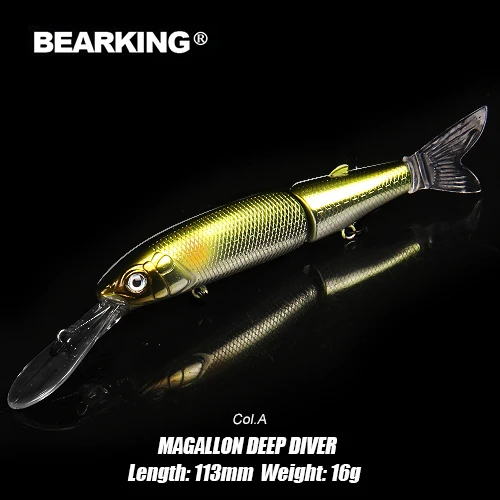 BEARKING 113 мм 16 г, 113 мм 13,7 г, 88 мм 7,2 г новые рыболовные приманки magallon family minnow crank горячая модель приманки - Цвет: Magallon-DEEP-A