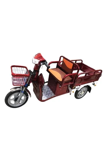 

Old Age Scooter Pull Cargo Climbing Electric Tricycle E-Bike, 48V 3 Wheels, Basket, Power Assist